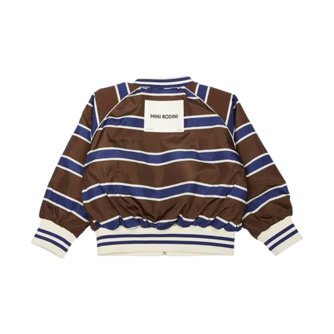 (키즈) 미니 로디니 리버시블 베이스볼 자켓 멀티((Kids) Mini Rodini Reversible Baseball Jacket Multi) - 4