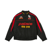 Palace Faster Jacket Black Red - 24SS