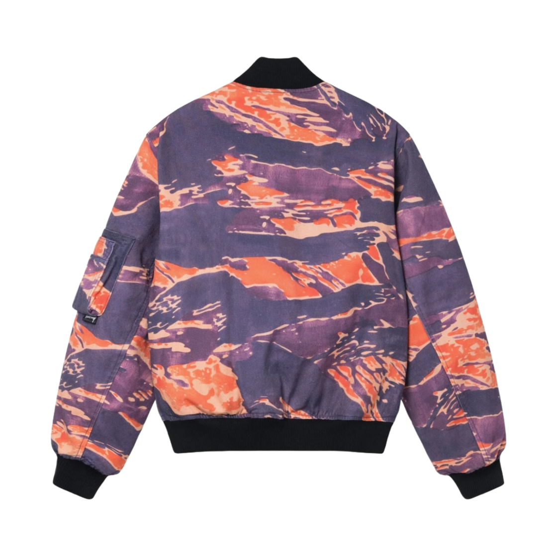 스투시 티그리스 캔버스 봄버 퍼플(Stussy Tigris Canvas Bomber Purple) - 2