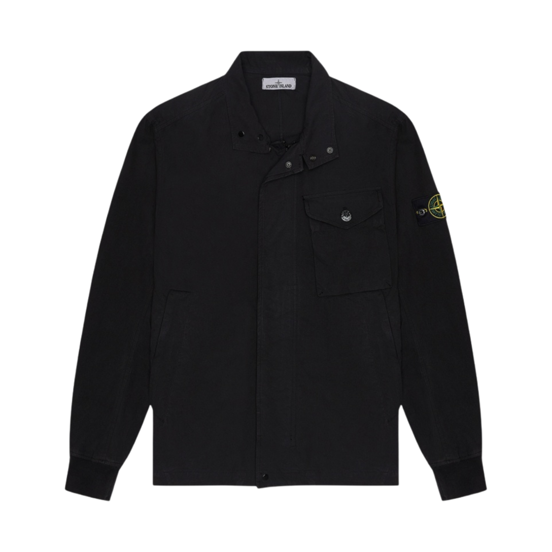 721544321-V0029 Stone Island 44321 Cotton Cordura Jacket Black - 20SS