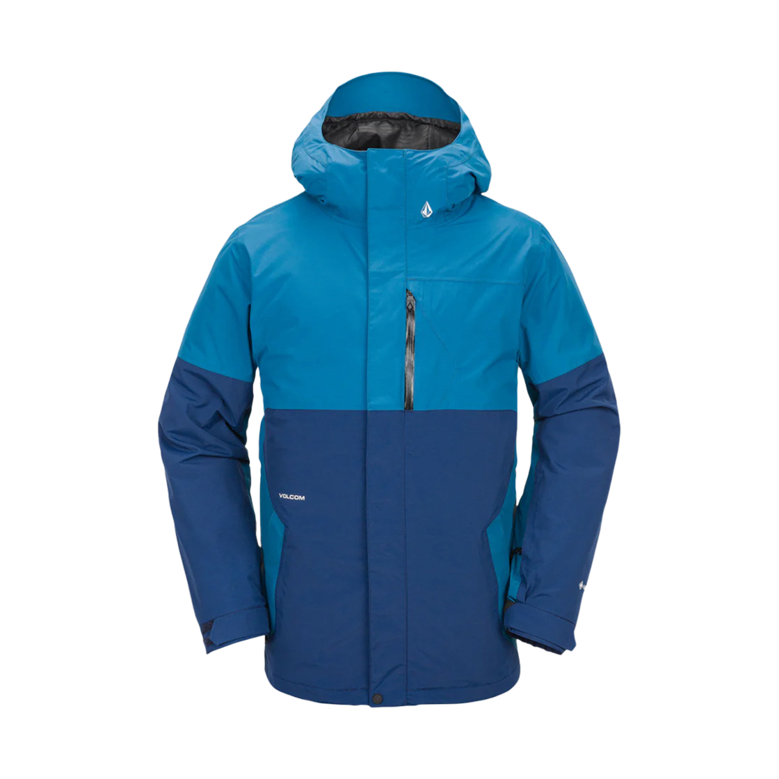 볼컴 맨즈 L 고어텍스 자켓 라이트 블루(Volcom Mens L Gore-Tex Jacket Light Blue)