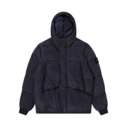 Stone Island 44508 Nylon Metal Down-TC Jacket Ink Blue - 21FW