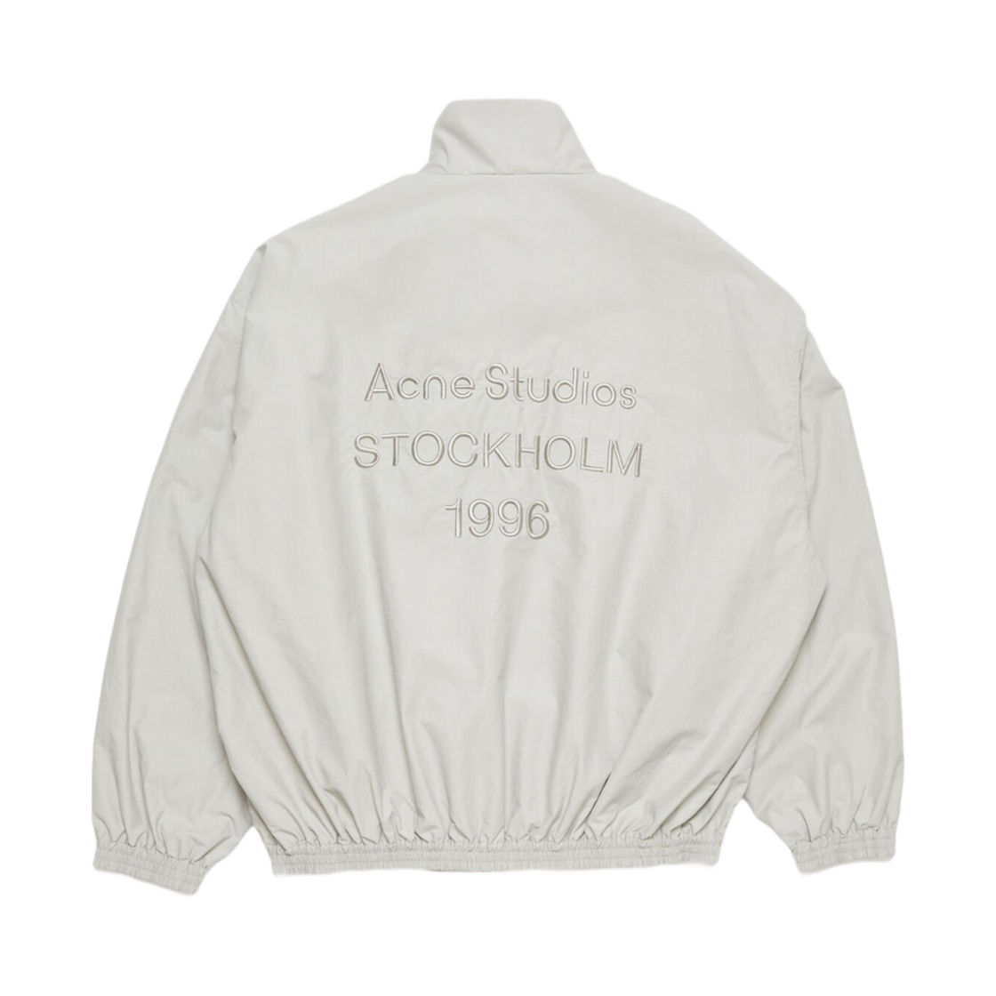 B90800-902 Acne Studios Logo Jacket Grey