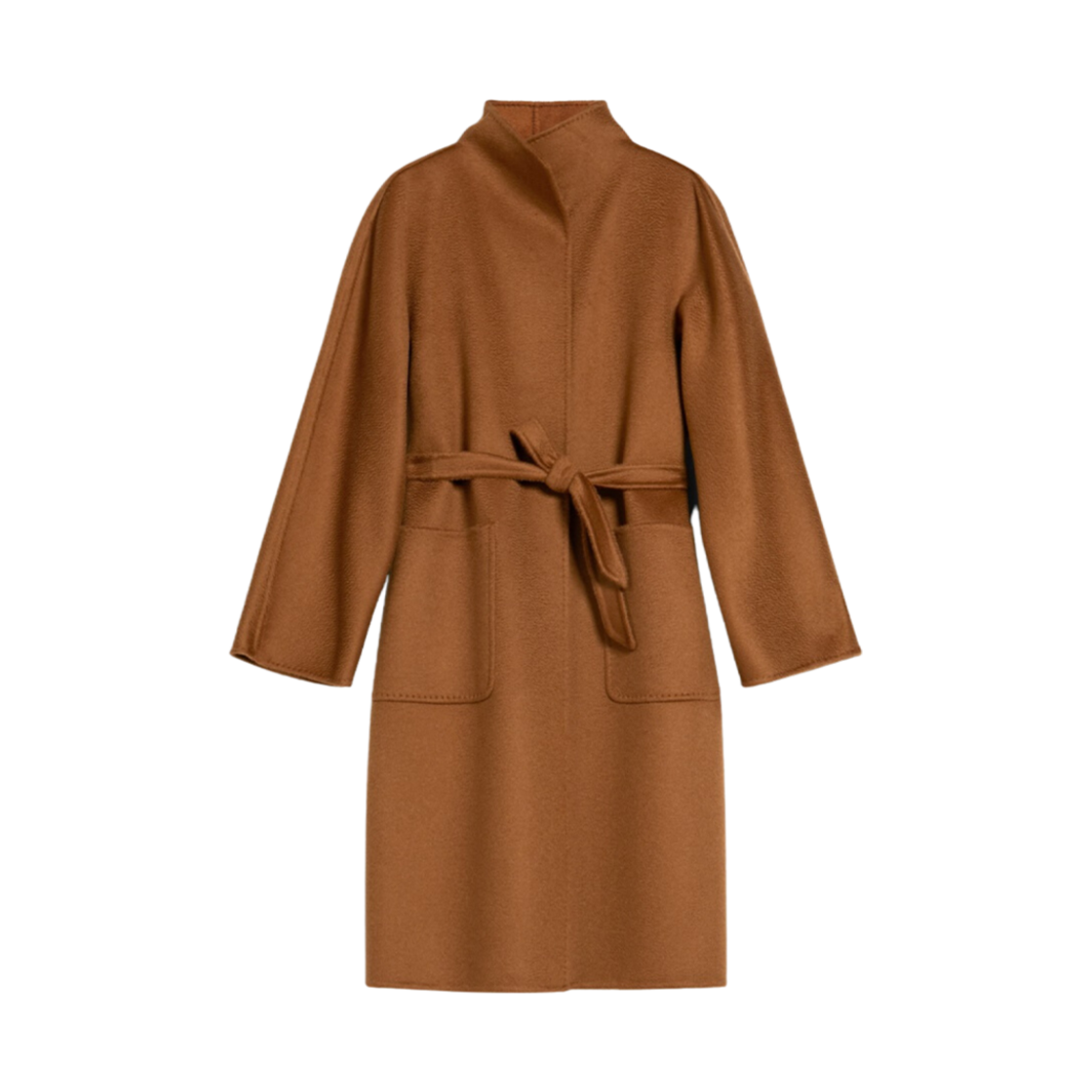 LILIA-003 (W) Max Mara Lilia Cashmere Cardigan Coat Tobacco