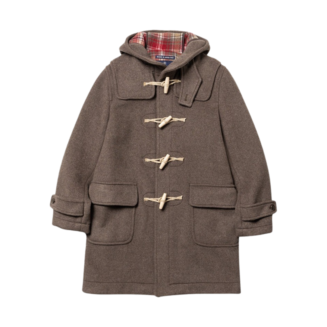 런던 트레디션 맨즈 에리카 더플 코트 226 다크 머쉬룸