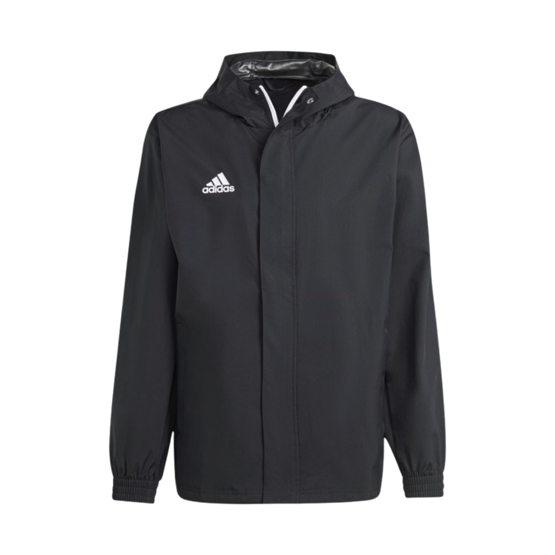 아디다스 엔트라다 22 올 웨어 자켓 블랙 - KR 사이즈(Adidas Entrada 22 All Weather Jacket Black - KR Sizing) - 1