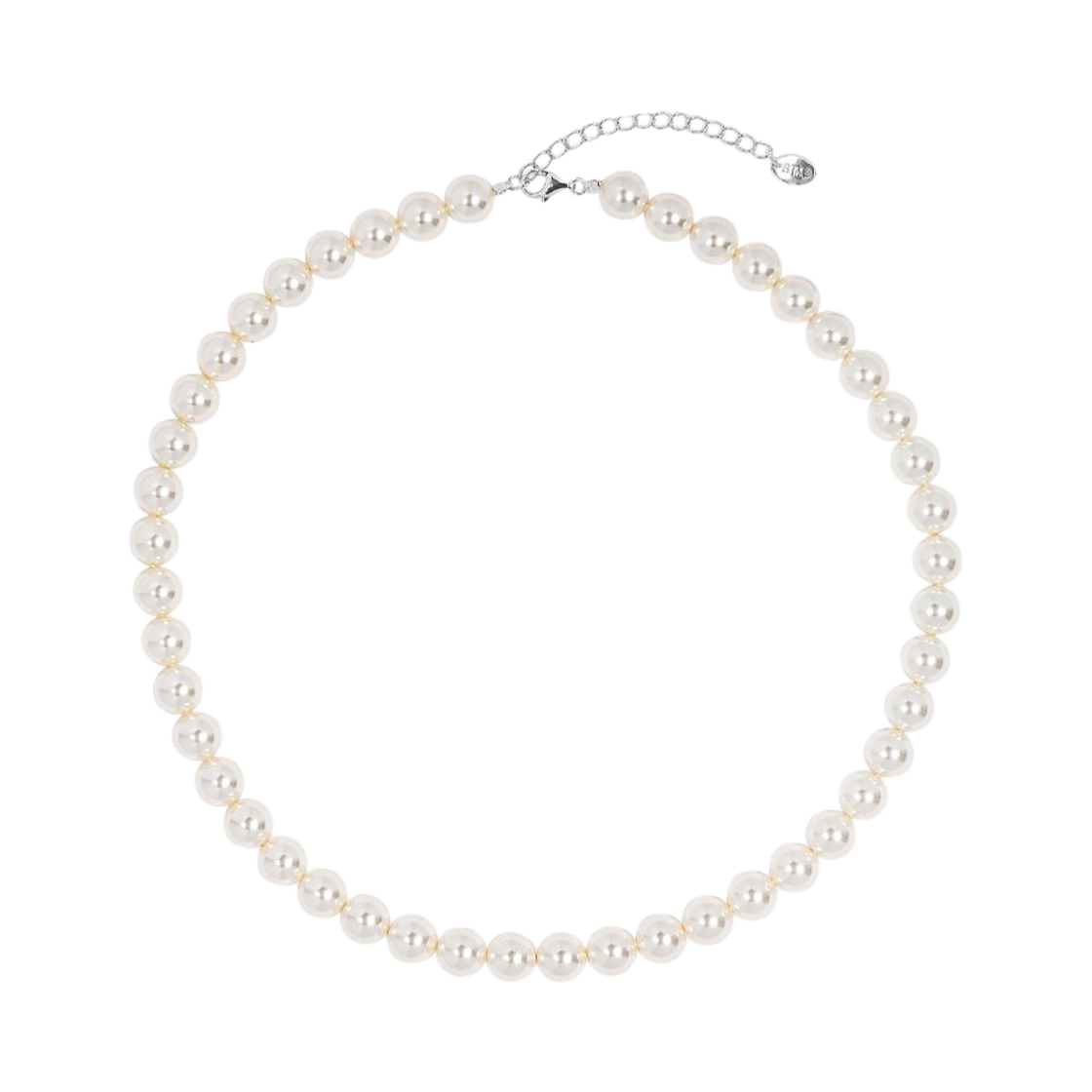 센티멍 에센셜 넘버 1 진주 네크리스 925 실버