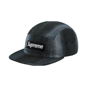 Supreme Tie Dye Ripstop Camp Cap Black - 19SS