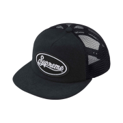 Supreme Terry Mesh Back 5-Panel Black - 24SS