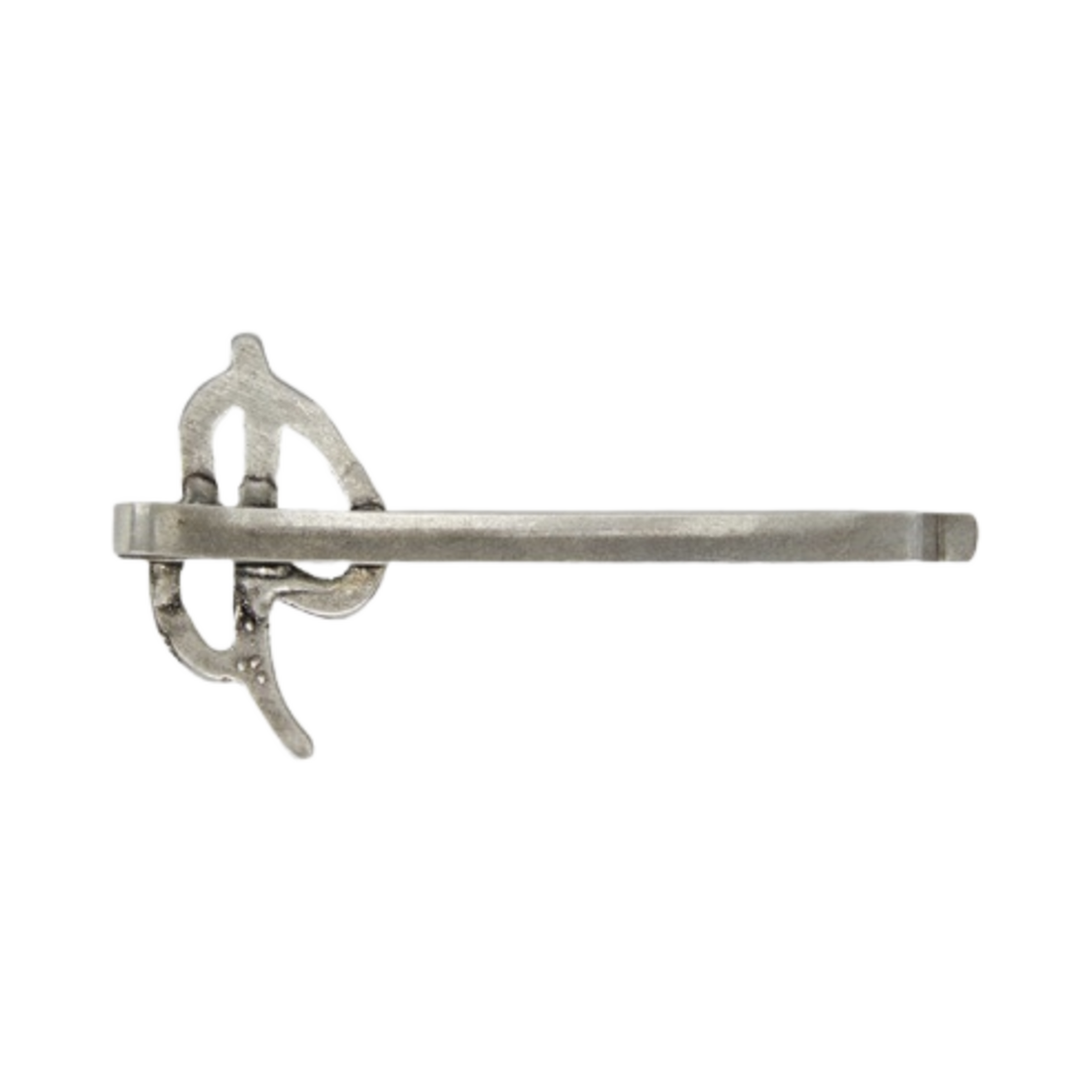(W) 블루마린 로고 헤어 클립 실버((W) Blumarine Logo Hair Clip Silver) - 2