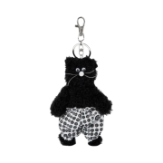 Monamhee x 10 Corso Como Bianco Keyring Black