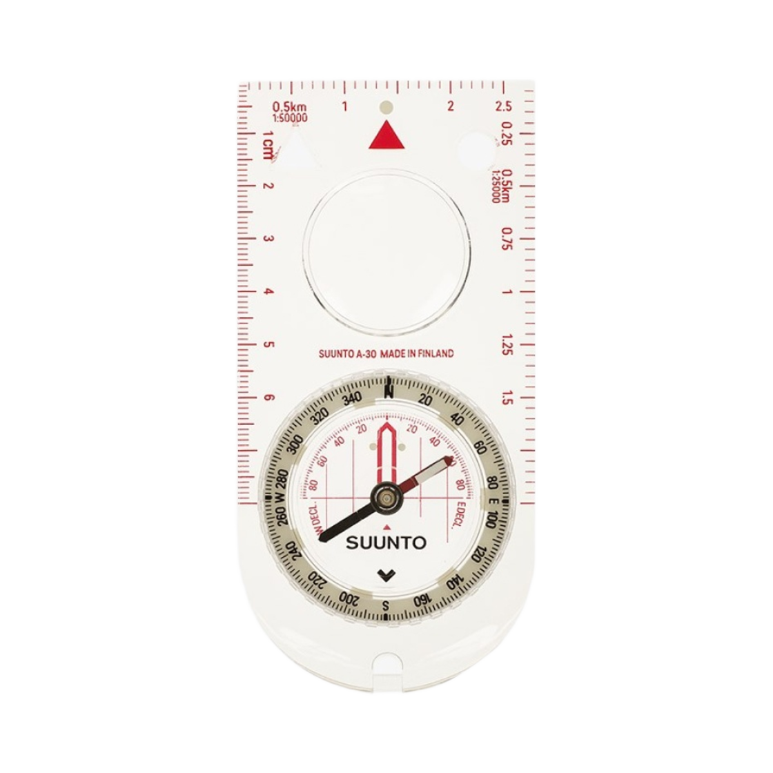 순토 A-30 SH 메트릭 컴퍼스 화이트(Suunto A-30 SH Metric Compass White)