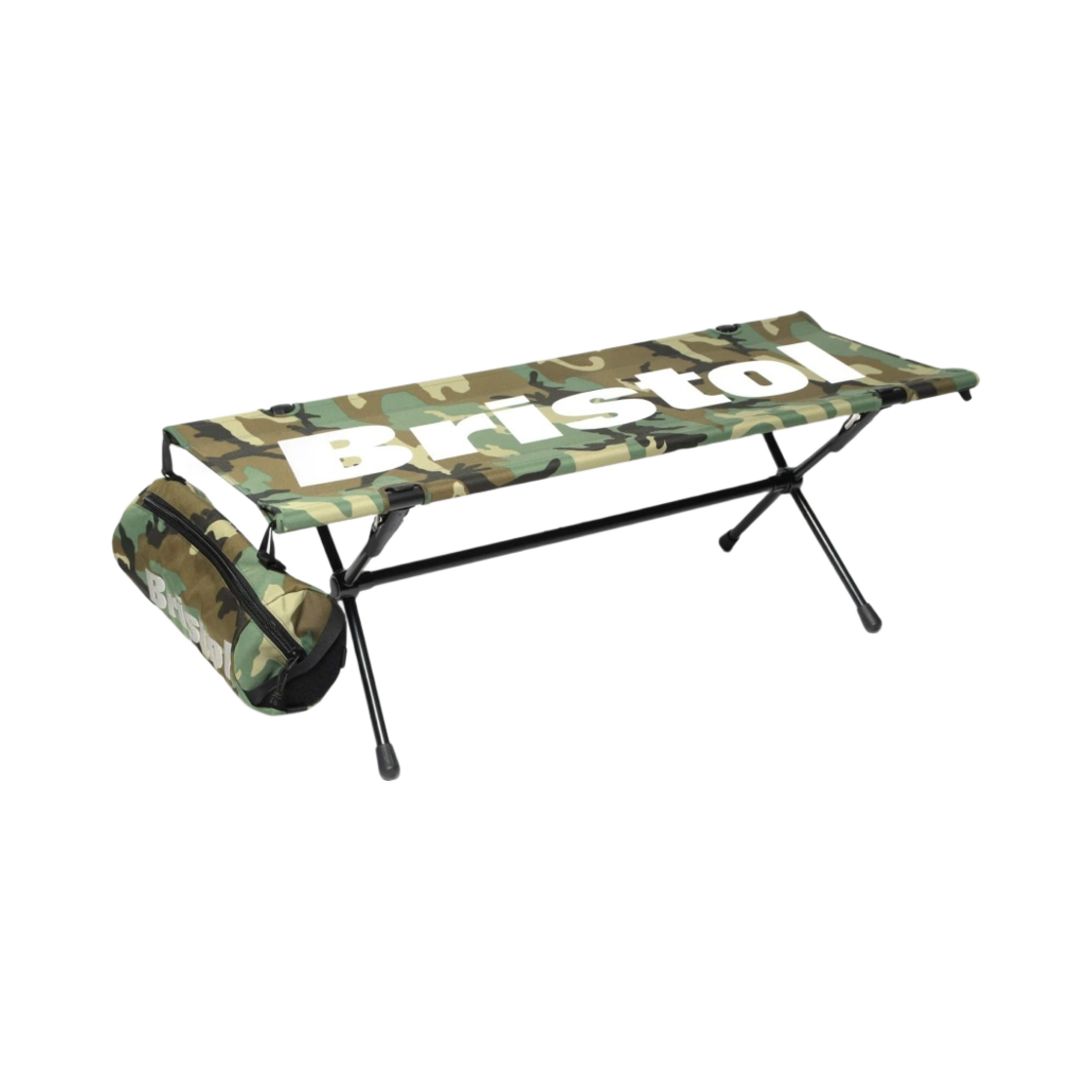 FCRB-000006 Helinox x FC Real Bristol Emblem Folding Bench Woodland