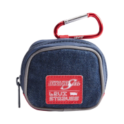Levi's x Gundam Seed Accent Pouch Freedom Red Kira Blue