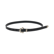 True Religion Horseshoe Leather Belt Black
