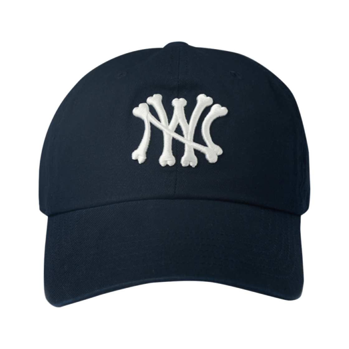 S11502 Nice Weather Apparel Nw Bone 6 Pannel Cap Navy