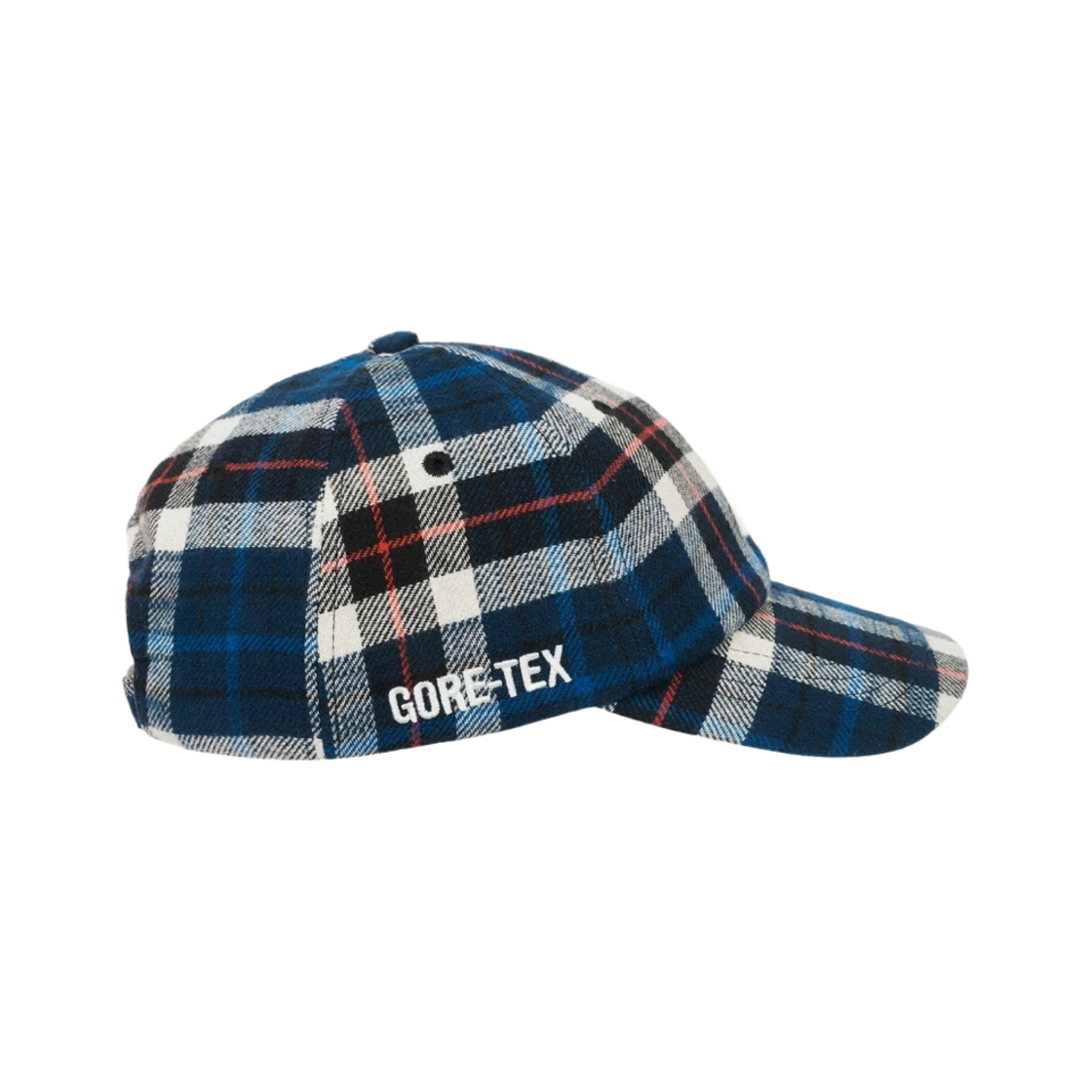 팔라스 고어텍스 플레이드 P 6-패널 캡 네이비 체크 - 22FW(Palace Gore-Tex Plaid P 6-Panel Navy Check - 22FW) - 2
