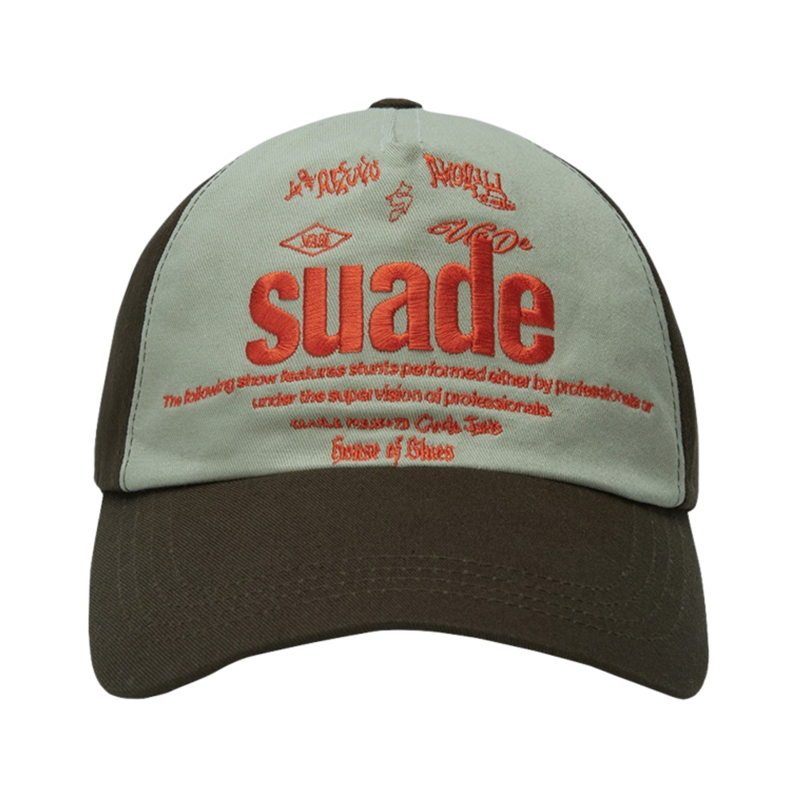 스웨이드 믹스드 로고 볼캡 베이지(Suade Mixed Logo Ball Cap Beige)