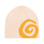 Ostrya Swirl Merino Beanie Natural