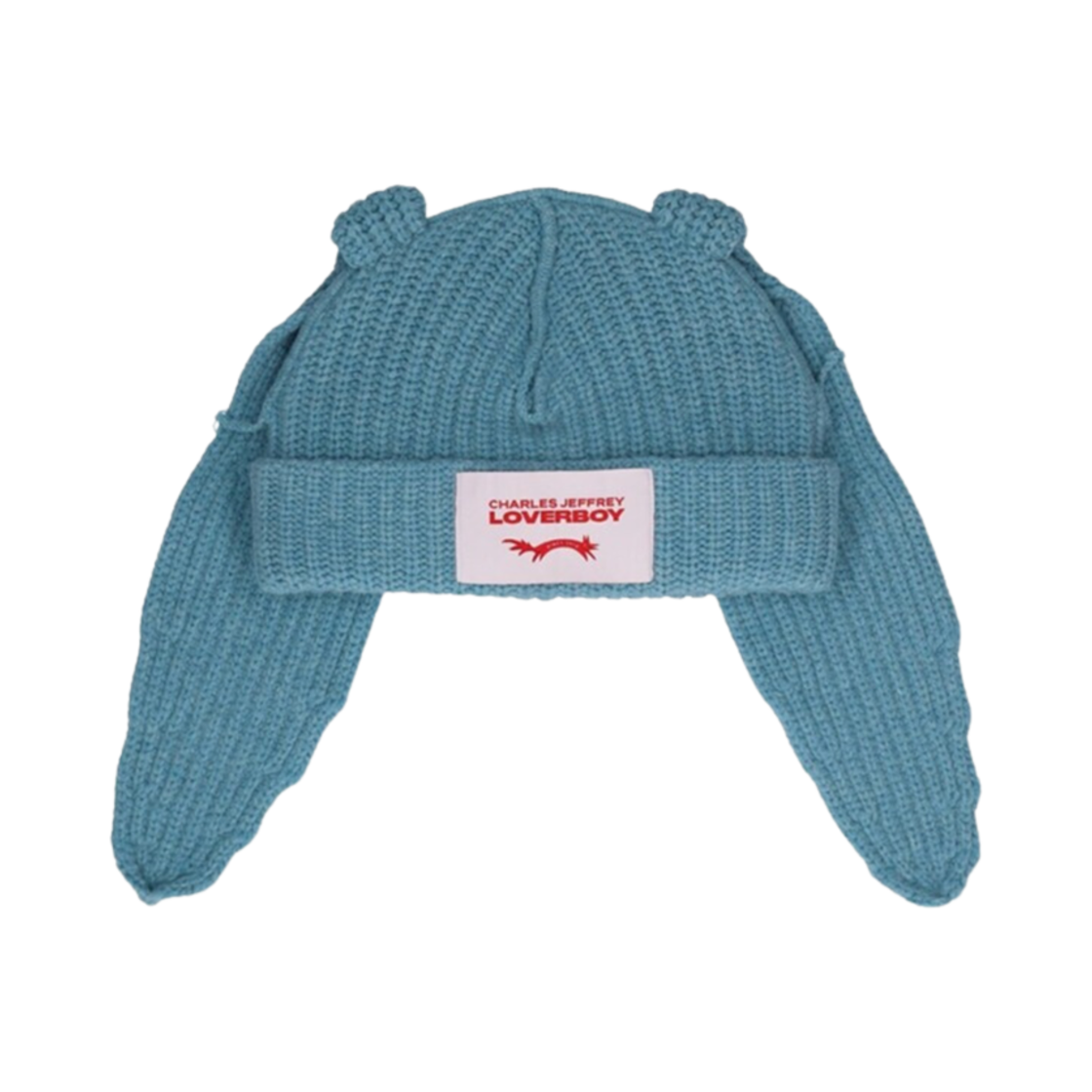 CJLSS23CRB2 Charles Jeffrey Loverboy Chunky Rabbit Beanie Blue