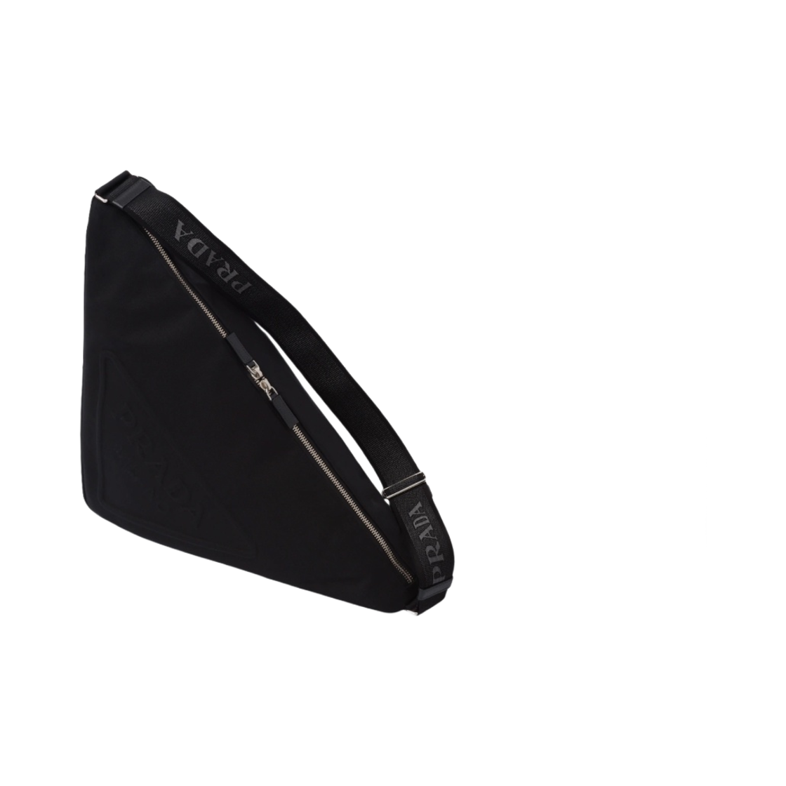 프라다 캔버스 트라이앵글백 블랙(Prada Canvas Triangle Bag Black) - 2