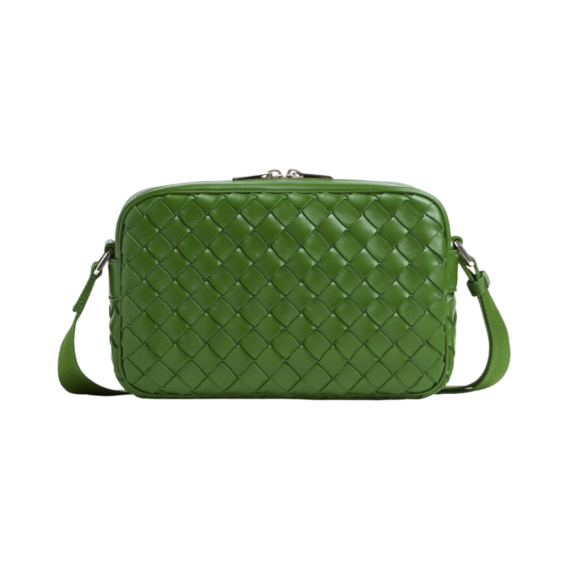 보테가 베네타 스몰 인트레치아토 카메라백 아보카도(Bottega Veneta Small Intrecciato Camera Bag Avocado) - 1