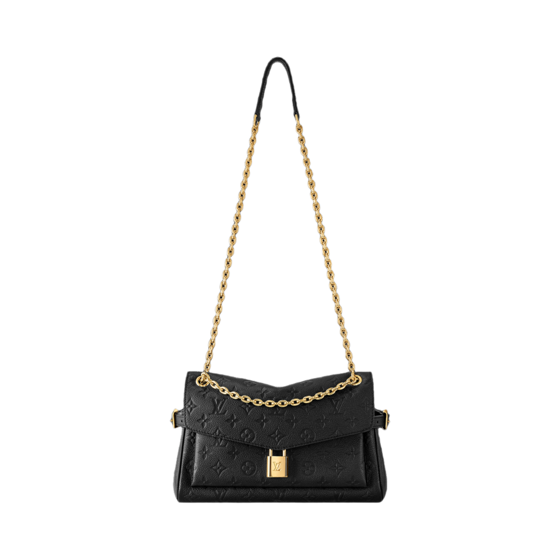 M14604 Louis Vuitton Anytime Flap Bag Black