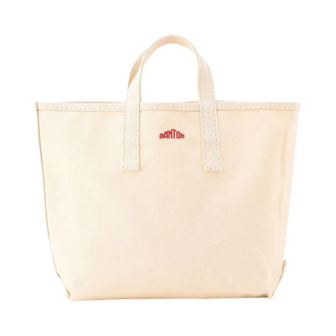 단톤 코튼 캔버스 토트백 보주 모옌 에크루(Danton Cotton Canvas Tote Bag Vosges Moyen Ecru)