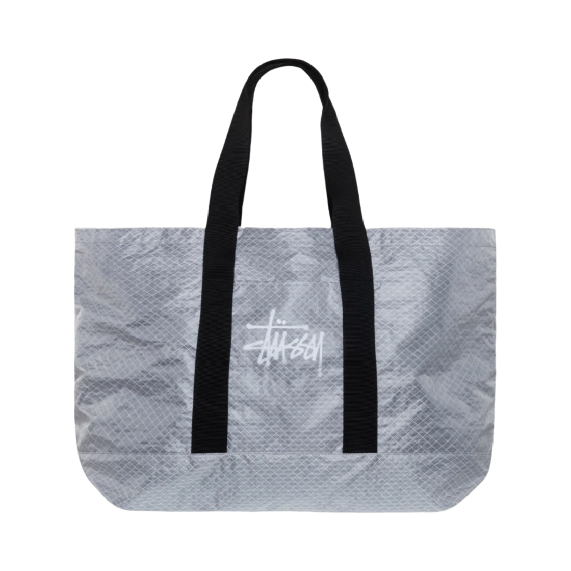 134259 Stussy Ripstop Overlay Extra Large Tote Bag Black