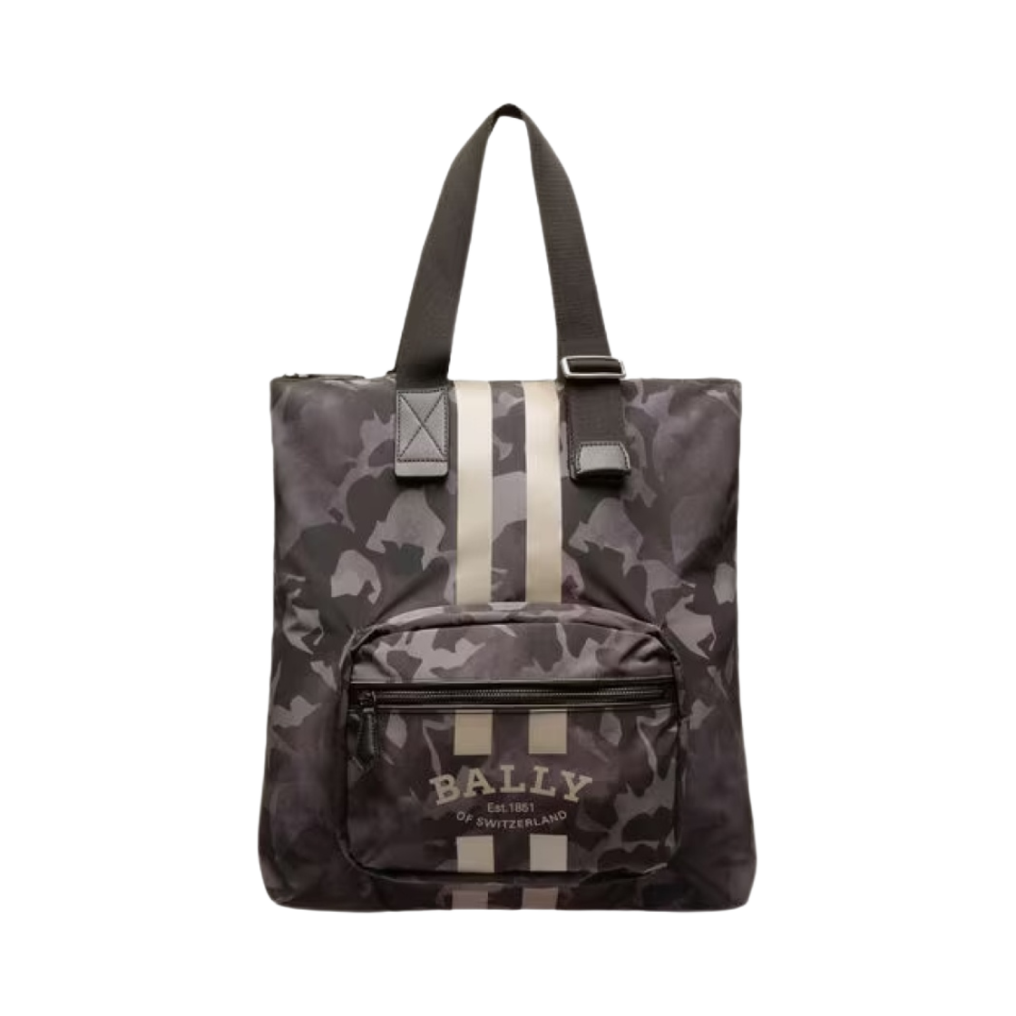 발리 팔리 나일론 토트백 블랙(Bally Fallie Nylon Tote Bag Black) - 1
