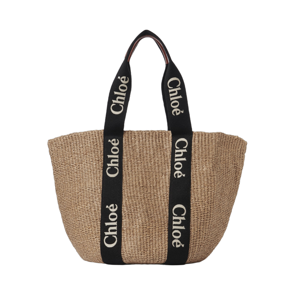 끌로에 라지 우디 베스킷 블랙 베이지(Chloe Large Woody Basket Black Beige) - 2