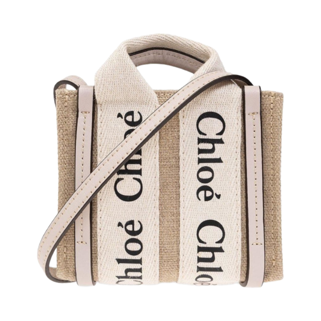 끌로에 우디 나노 토트백 머스크 그레이(Chloe Woody Nano Tote Bag Musk Grey)