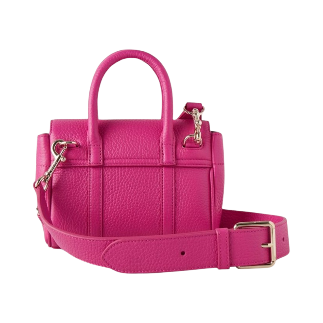 멀버리 헤비 그레인 미니 베이스워터 핑크(Mulberry Heavy Grain Mini Bayswater Pink) - 2