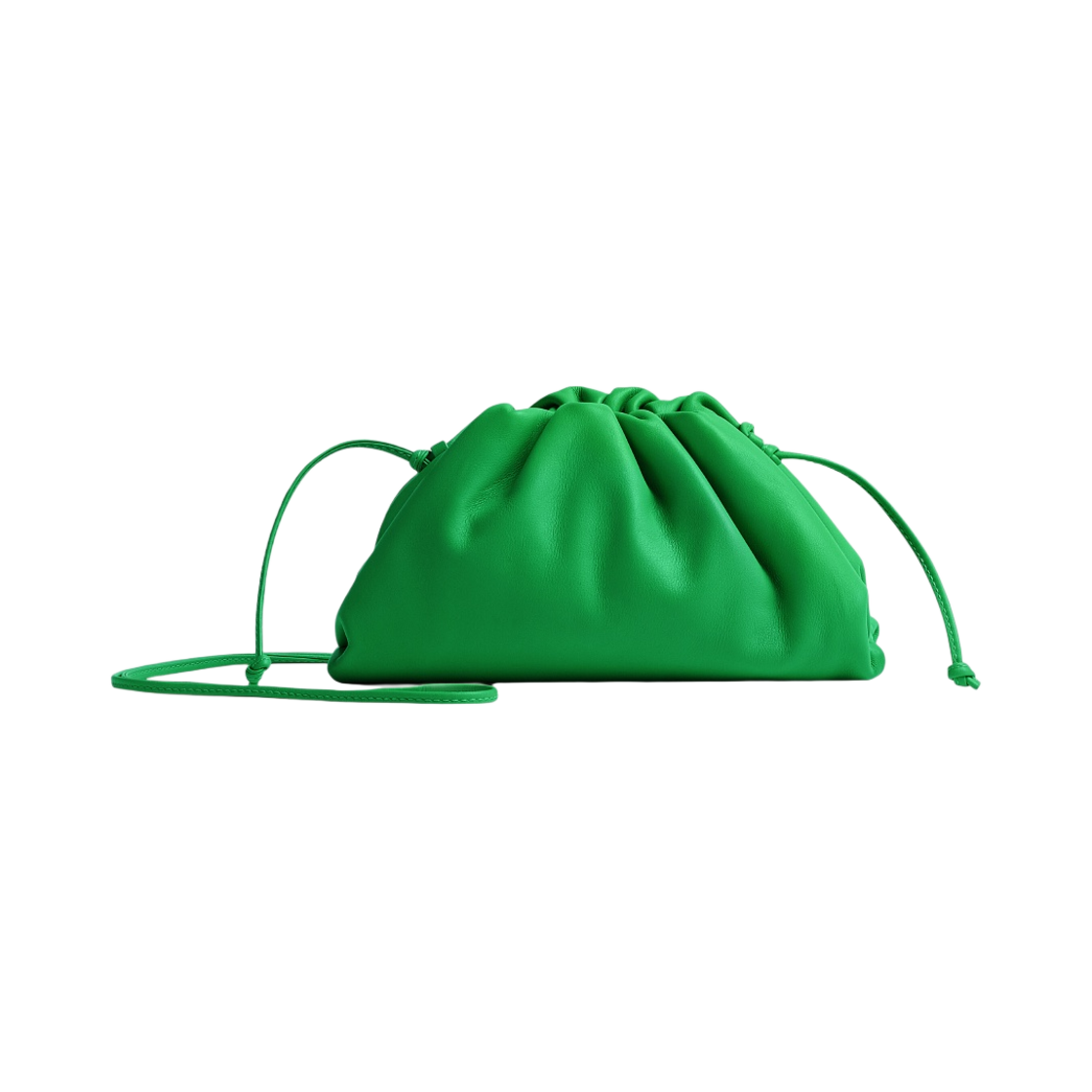 보테가 베네타 미니 레더 파우치 패러킷(Bottega Veneta Mini Leather Pouch Parakeet) - 1