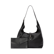 Gucci Jackie 1961 Medium Crossbody Bag Black Leather