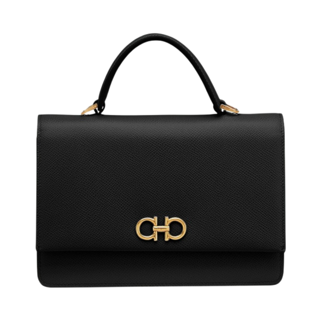 페라가모 간치니 미니백 블랙