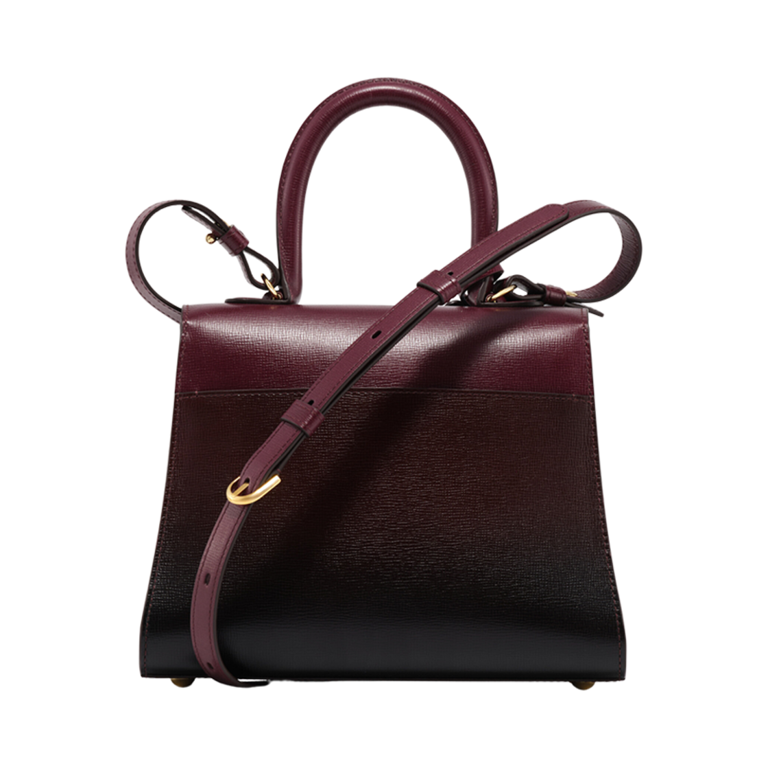 델보 브리앙 PM 팬텀 오페라 카프 시라(Delvaux Brillant PM Phantom Opera Calf Syrah) - 2