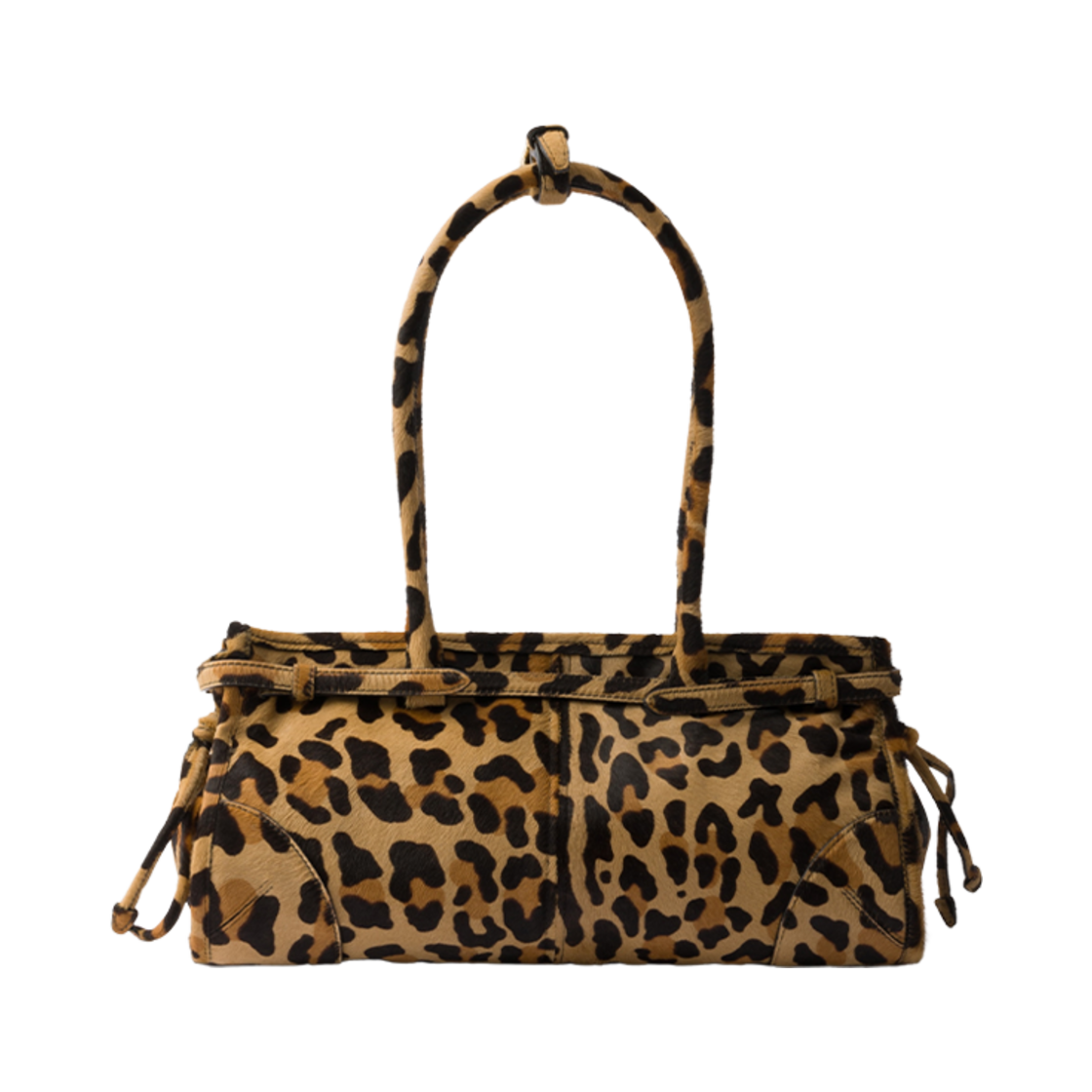 프라다 미디움 프린티드 레더 핸드백 허니(Prada Medium Printed Leather Handbag Honey) - 2