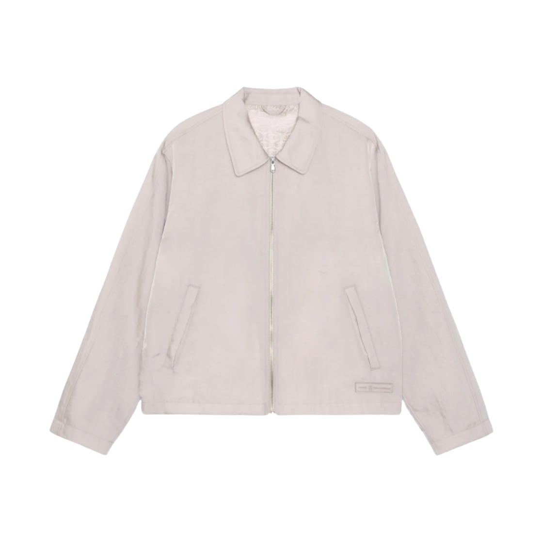 115773 Stussy SS Link Nylon Club Jacket Bone