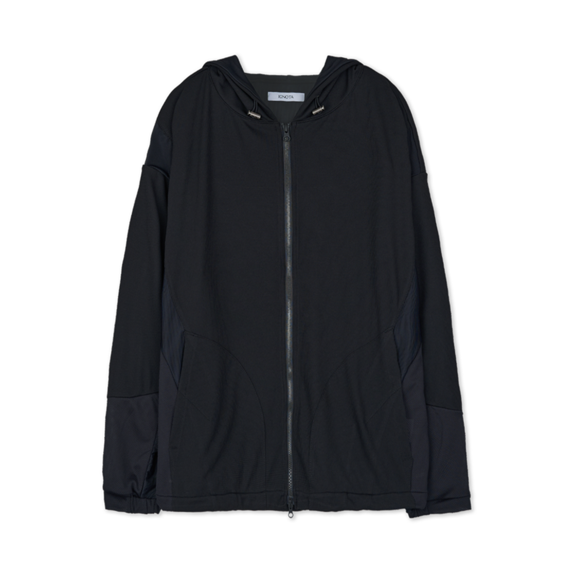 IGNTCR181 Ignota Core:10 Roamer Zip Hoodie Black
