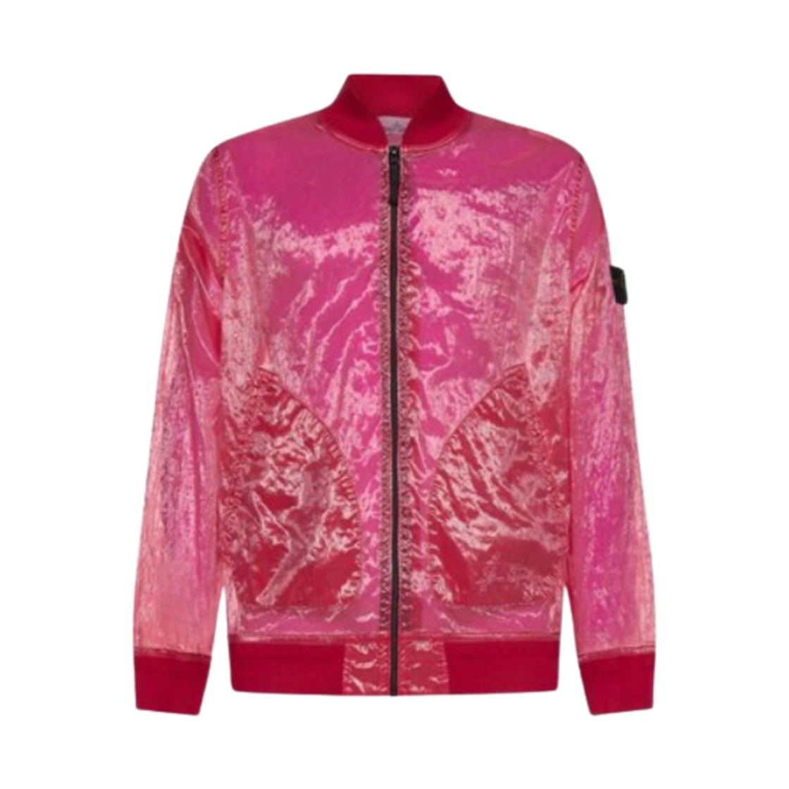 7615433Q2-V0087 Stone Island 433Q2 Patch Logo Jacket Cyclamen - 22SS