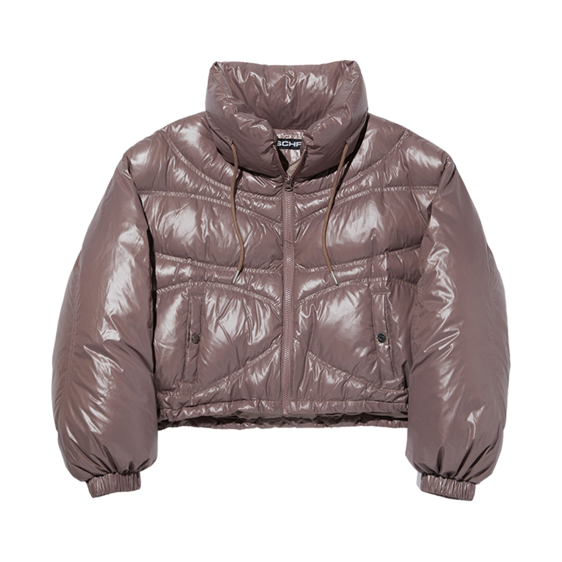 (W) 미스치프 에일리언 다운 자켓 로즈 브라운((W) Mischief Alien Down Jacket Rose Brown)