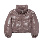 (W) Mischief Alien Down Jacket Rose Brown