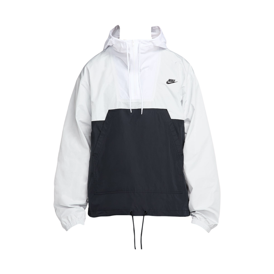 나이키 클럽 마리나 아노락 자켓 포톤 더스트 블랙 - 아시아(Nike Club Marina Anorak Jacket Photon Dust Black - Asia)