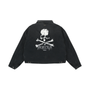 Project G/R x Mastermind Distressed Canvas Work Jacket Black