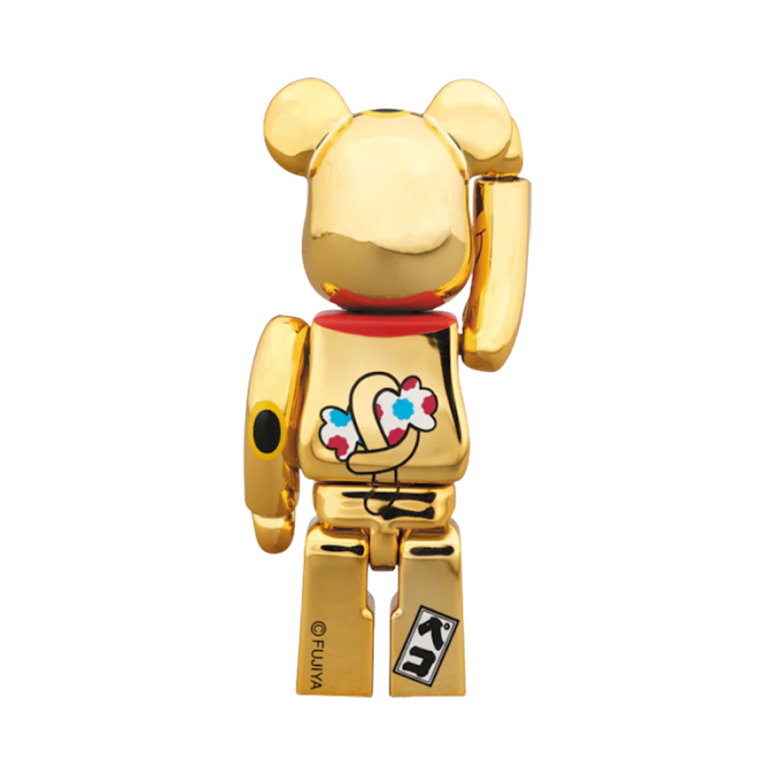 베어브릭 마네키 네코 페코짱 골드 도금 2 100% & 400% 세트(Bearbrick Maneki Neko Peko-chan Gold Plated 2 100% & 400% Set) - 2