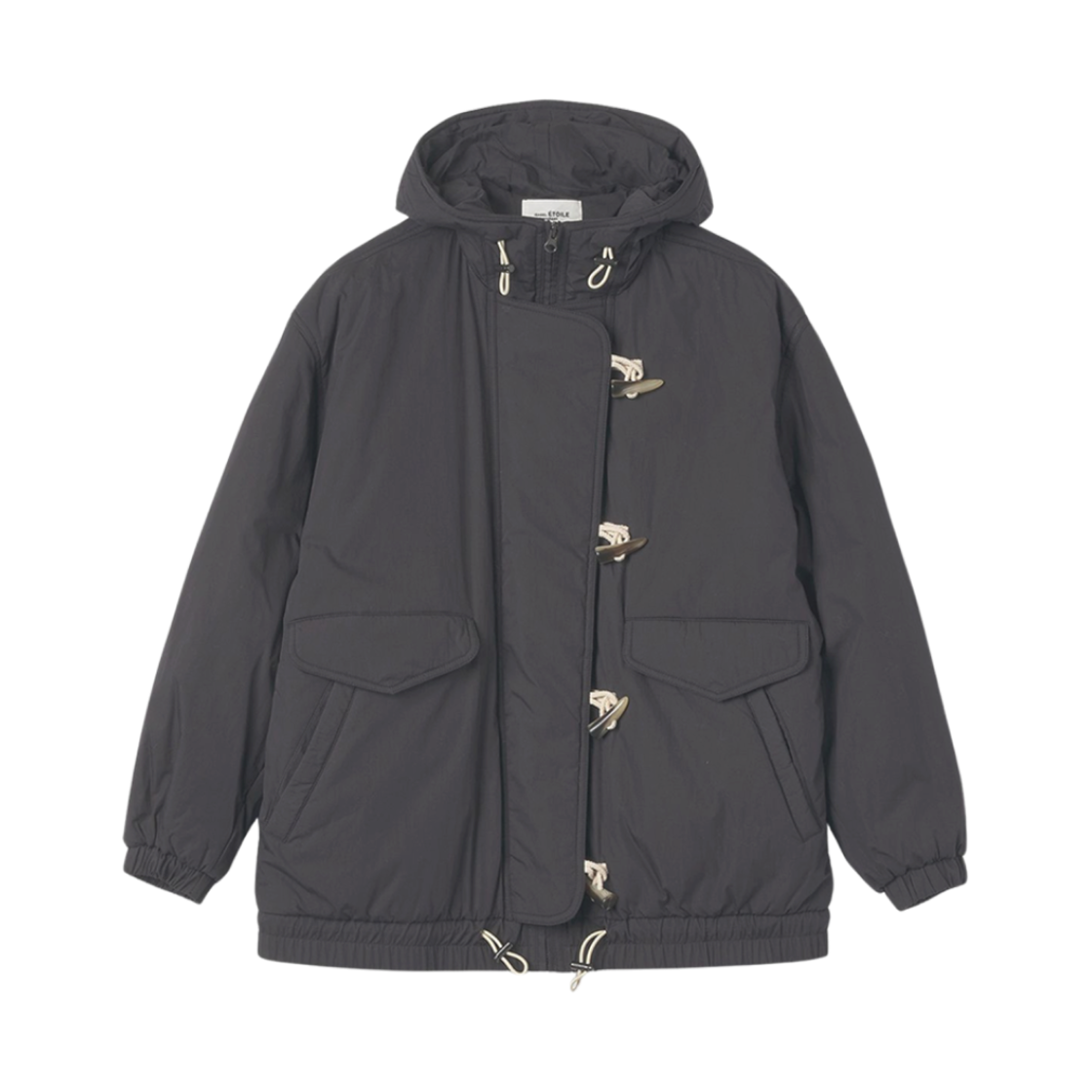 MA1211-22A005E-02FK (W) Isabel Marant Daisy Double Down Jacket Black - 22FW