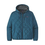 Patagonia Diamond Quilted Bomber Hoody Wavy Blue