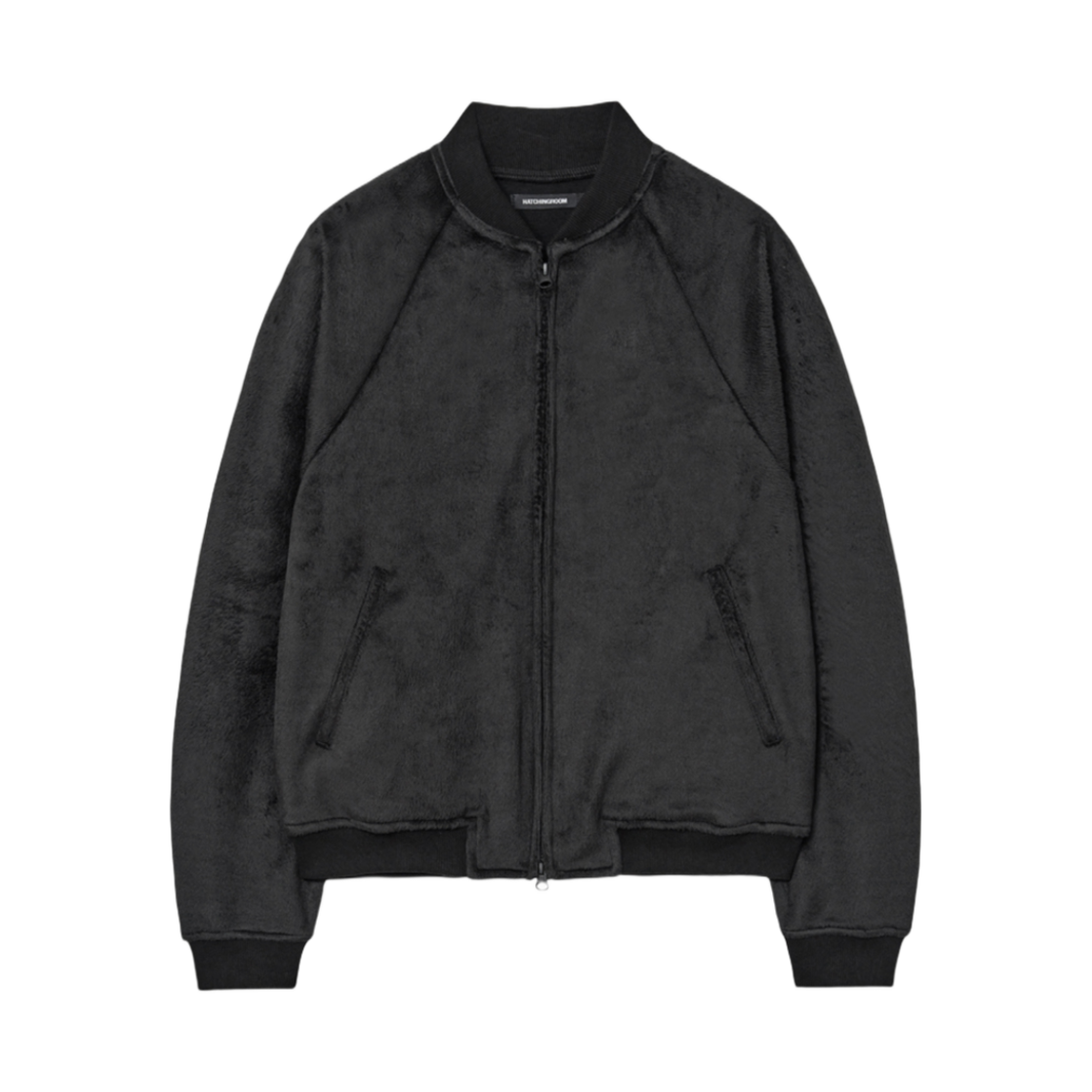 해칭룸 헤어리 자켓 블랙(Hatchingroom Hairy Jacket Black)