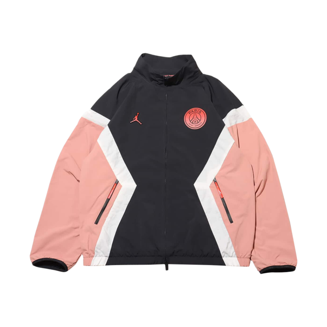 조던 x 파리 생제르맹 앤섬 자켓 러스트 핑크 오프 느와르 - US/EU(Jordan x Paris Saint-Germain Anthem Jacket Rust Pink Off Noir - US/EU)